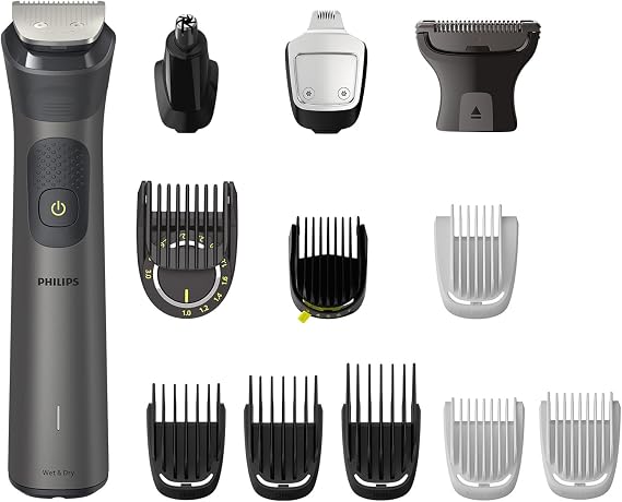 Philips 13'ü 1 Arada Erkek Bakım Seti - Yüz/Saç/Vücut (Islak/Kuru Kullanım) MG7920/15