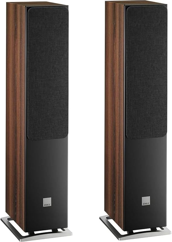 DALI OBERON 5 DW Dark Walnut Floor Standing Speaker 1 Pair of 2