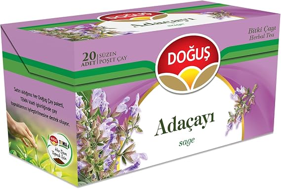 Doğuş Adaçayı Bitki Çayı Süzen Poşet 20-1.3 Gr