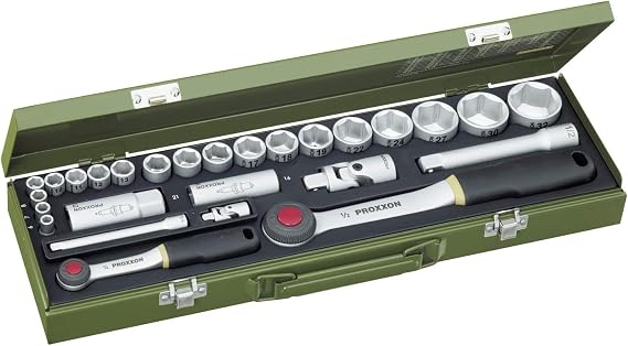 Proxxon 1/4'&1/2' 27 ParÇali Lokma Takimi