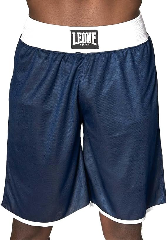 LEONE 1947 Boxing Shorts Red/Blue