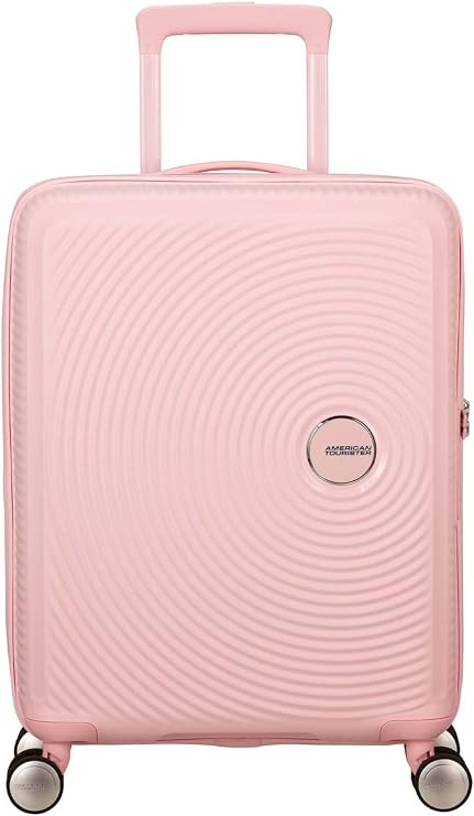 American Tourister Soundbox Spinner 55/20 TSA EXP Trolley Pastel Pink