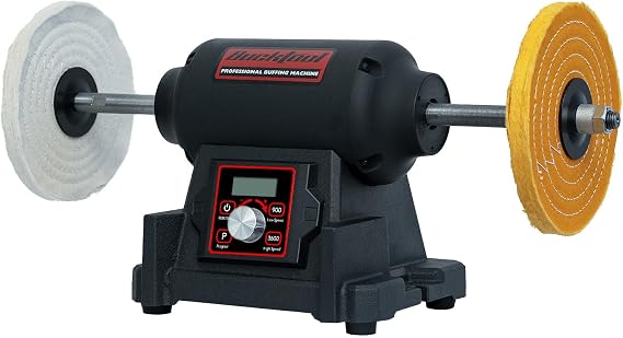 BUCKTOOL 750 W Table Polishing Machine 200 mm VFD Bench Sander 900-3600