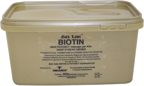 Gold Label Biotin 900g - Clear, 900G, GLD0008