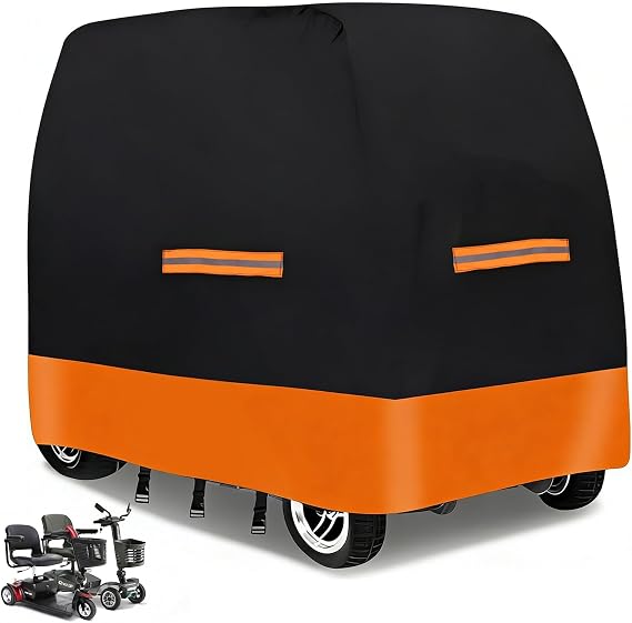 Extra Large Mobility Scooter Cover, Waterproof Heavy Duty 3 Buckles