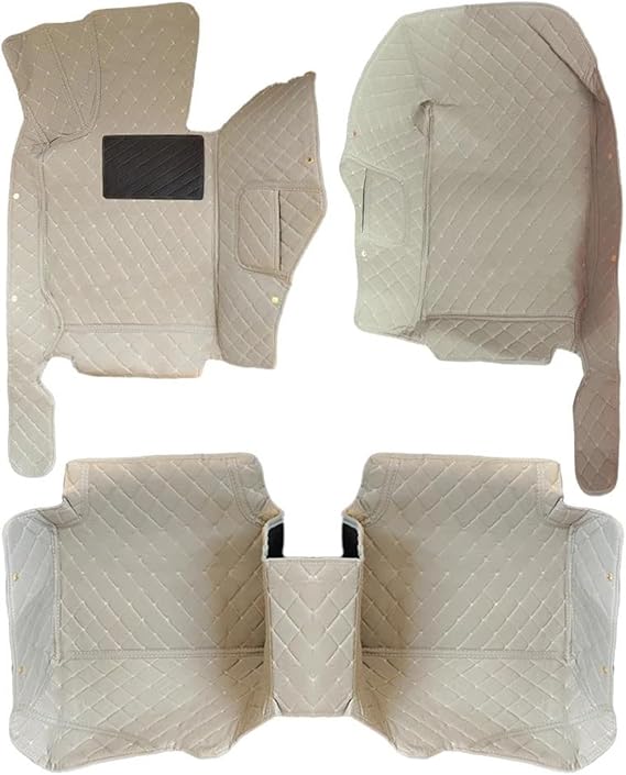 interior Carpets For Highlander 2014-2019 2seat Car Floor Mats Decoration Accessories Interiors Artificial Leather accessories