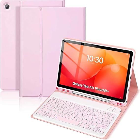 Keyboard Case for Samsung Galaxy Tab A11 Plus/A9+ 11" 2025/2023
