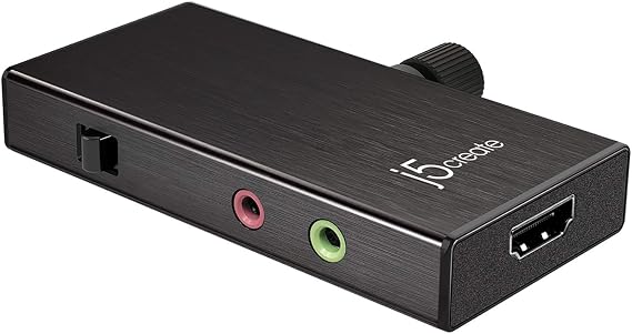 J5 Create HDMI to USB-C Game Adapter + Power Adapter