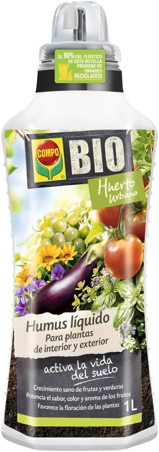 COMPO Humus Liquid, Healthy Growth of Fruits and Vegetables Eco, 1 L
