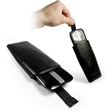 Tuff-Luv Faux Leather Pull-E slip case cover for Microsoft Arc Mouse