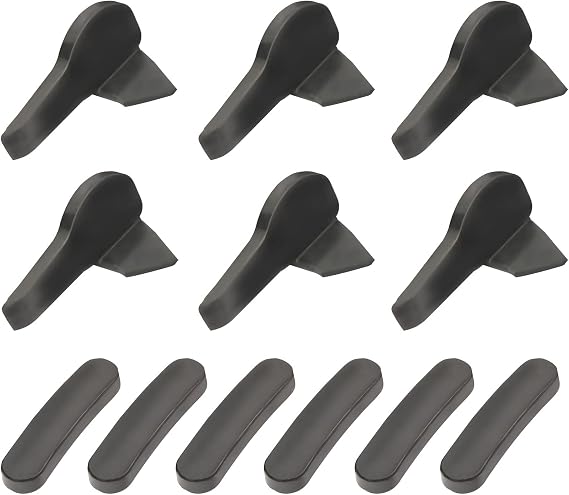Tire Changer Duckhead Inserts for Tyre Changing Machine Attachment, Replacement Duck Head Insert Rim Protector Adapters, 6 Pairs