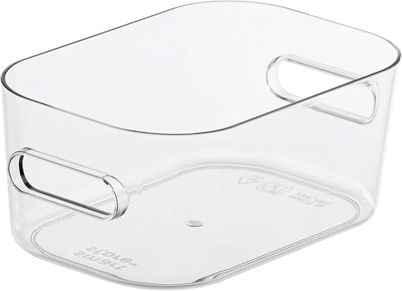 SmartStore Compact Clear Modular Storage Bin Container For Kitchen, XS