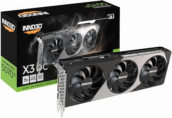 Inno3D GeForce RTX 5070 Ti X3 OC NVIDIA 16 GB GDDR7