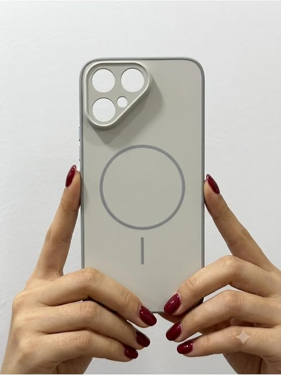 SİDE EYE Tecno Pova Curve 2 5G (LK7K) İle Uyumlu Mat Yüzey Kamera Korumalı Darbe Emici Şok Önleyici Kaymaz Tuş Korumalı Silikon Telefon Kılıfı Arka Kapak - Gri