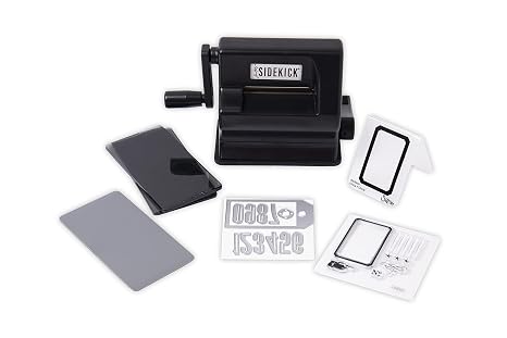 Sizzix Sidekick Starter Kit Featuring Tim Holtz-Black -664175