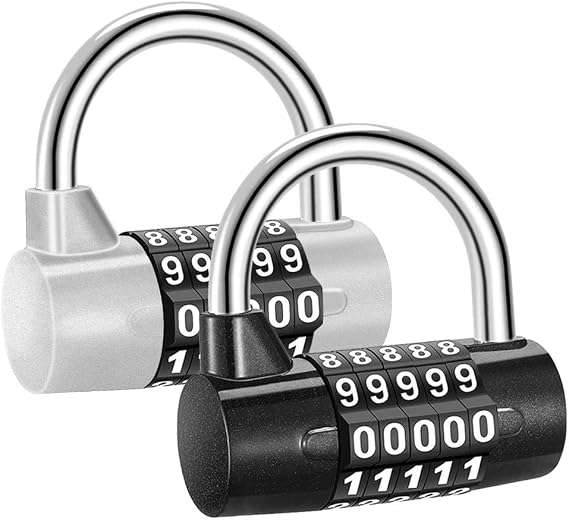 2 x 5 Digit Code Padlock