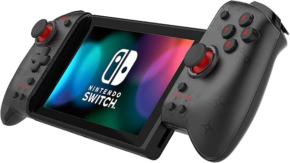 HORI Nintendo Switch Split Pad Pro Attachment Set - Ergonomic Controller for Handheld Mode & Wired Controller - Officially Licensed By Nintendo - Nintendo Switch;