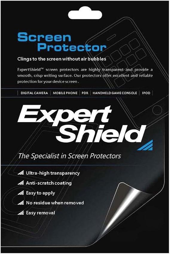 Expert Shield screen protector compatible with OM System OM-1 (crystal clear)