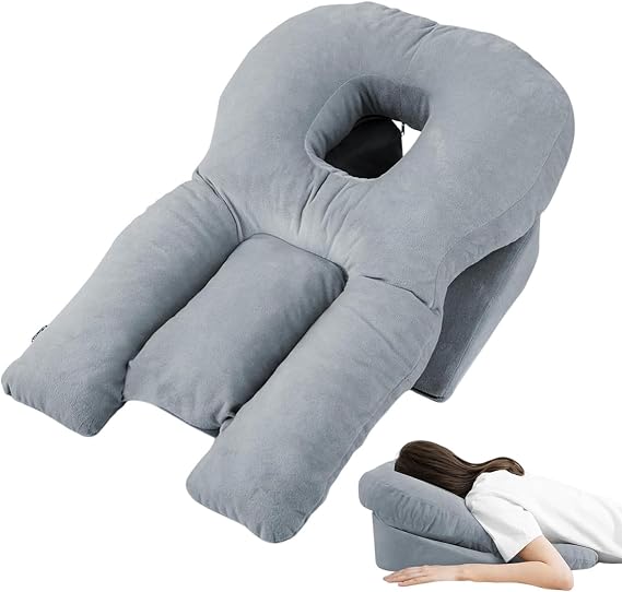 Face Down Pillow Soft Breathable Cushion