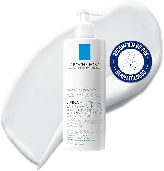 La Roche-Posay, Lipikar Lait Urea 10%, Anti-Dryness Lotion, 400 ml