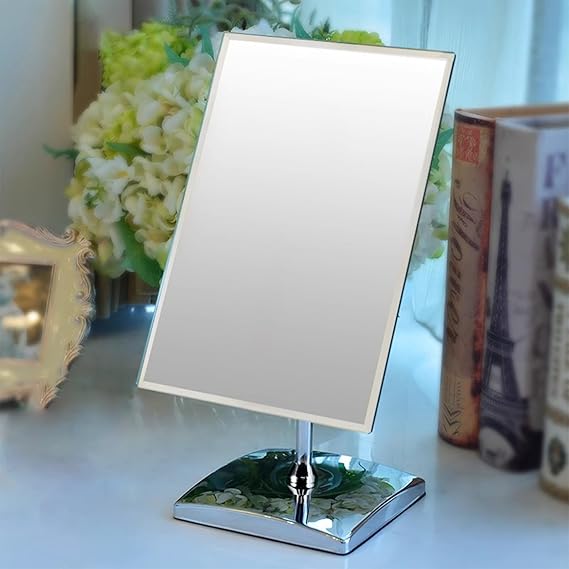 360° Adjustable Small Square Vanity Mirror