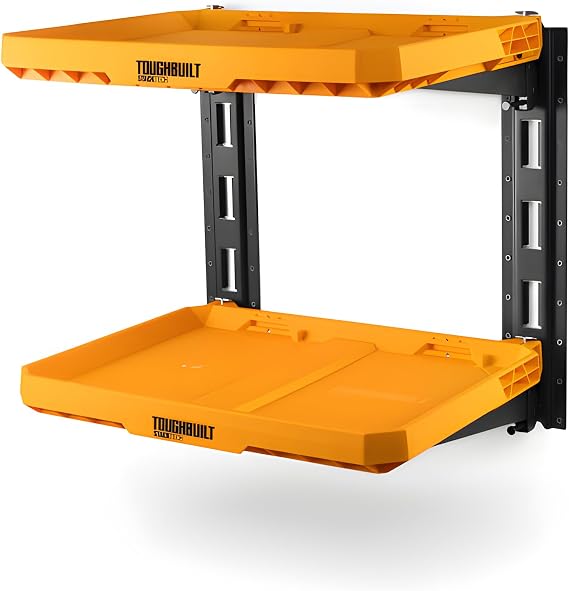 TOUGHBUILT STACK TECH 2 Shelf Storage System, Tool Box Shelf