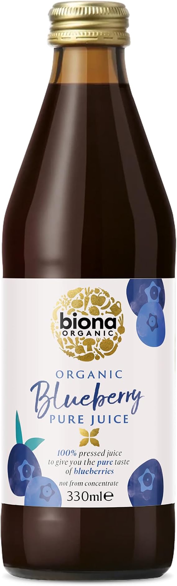 Biona Organic Blueberry Juice, 330ml