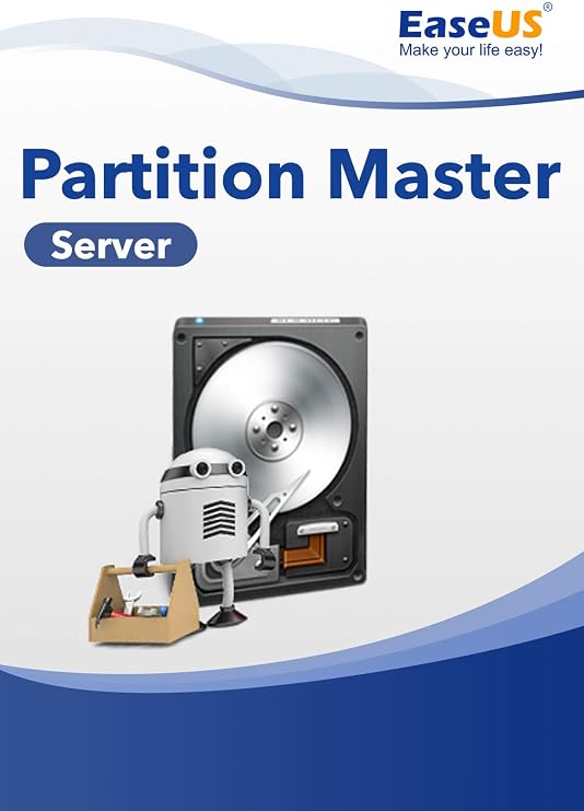 EaseUS Partition Master Server WIN (Product Keycard ohne Datenträger)-lifetime Lizenz
