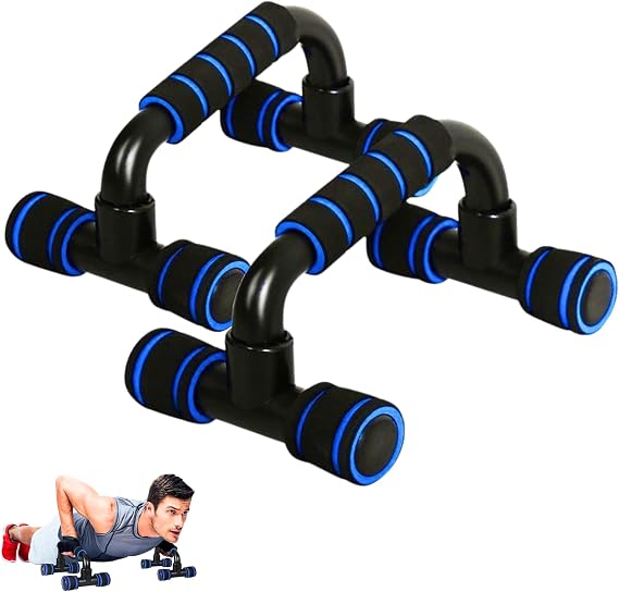 Parallel Push-Up Bars. Non-Slip Parallel Bar, Pull-Up Handle for Fitness, Yoga, CrossFit, Indoor and Outdoor Use.