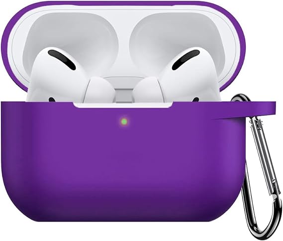 Babilden Airpods Pro Lansman Silikon Kılıf (Mor)