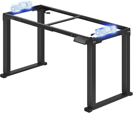FLEXISPOT Height-adjustable desk frame 4-leg