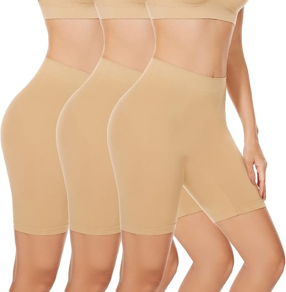 SIHOHAN Women Anti Chafing Shorts Seamless Slip Shorts for Under Dresses