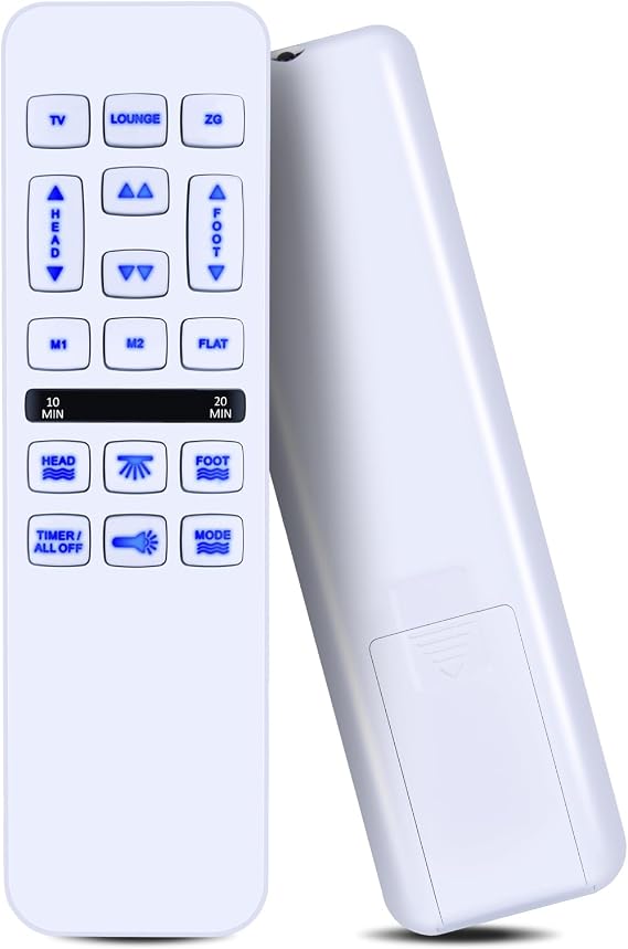 PZL Replacement Remote Control fit for Richmat HJH55 Adjustable Bed Base, for Mattress Firm 600/3000 Series, for Mlily, for Bedtech, for Innova NU203CB XF04R5N, for iDealbed 4i/c