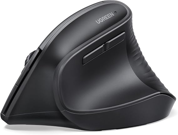 UGREEN Wireless Ergonomic Mouse 2.4G Vertical Bluetooth Mouse 4000 dpi