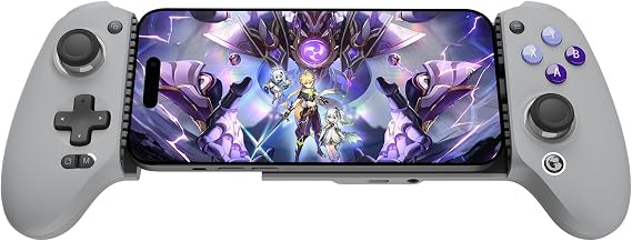 Android ve iPhone 15 Serisi için GameSir G8 Galileo Mobil Oyun Denetleyicisi (USB-C) - Hall Effect Joystick'leri ve Tetikleyiciler, 3.5 mm Ses Jakı - Xbox, PlayStation ve Diablo Immortal Oyna