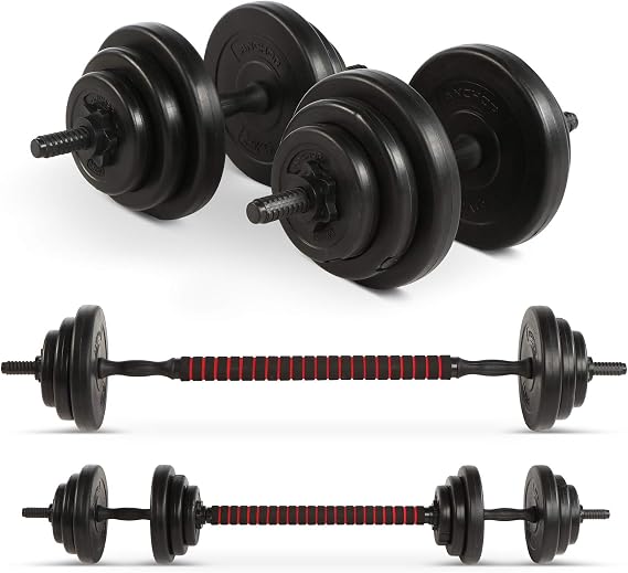 Adjustable Dumbbells Weights Set for Men & Women - Perfect for Bodybuilding & Fitness - Free Weights