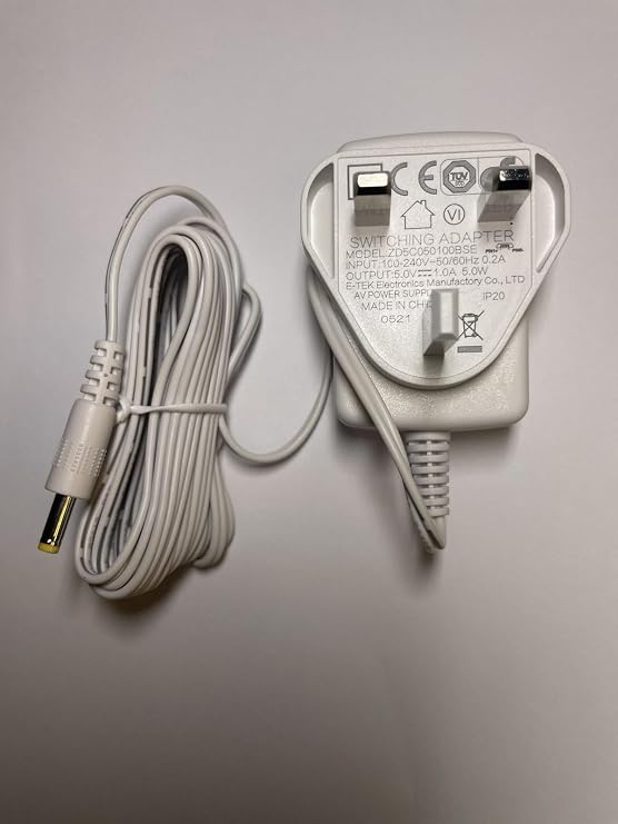 Replacement for DIXIETREE 5V 1A AC Adaptor Charger for Vtech VM5463 Baby Monitor Parent Unit
