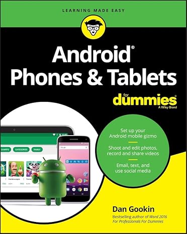 Android Phones & Tablets for Dummies For Dummies Computer/Tech