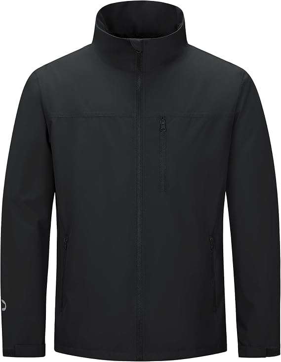 Outdoor Ventures Men's Lightweight Softshell Jackets Waterproof Golf Jacket