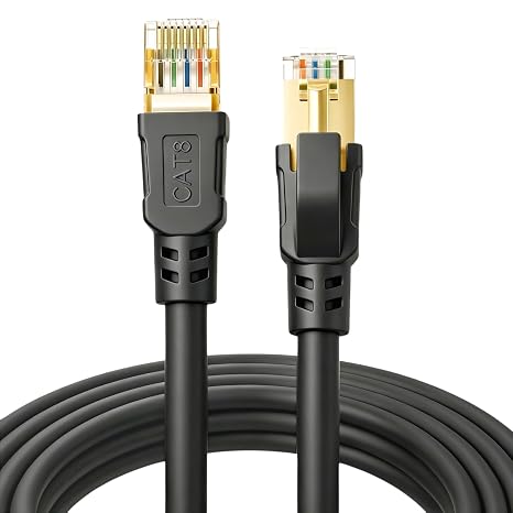 DDMALL LAN Cable 0.5 m 1 m 2 m 3 m 5 m 6 m 8 m 10 m 15 m 20 m 30 m CAT 8