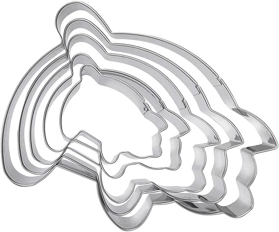 1pc Bread Decoration Embossing Molds Conchae Cutter Food Grade Stainless Steel Baking Nonstick Cookie Stamp Professional Bread Decorators