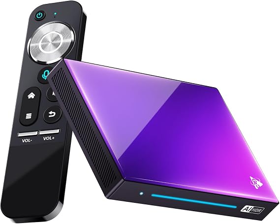 CHROX H96 MAX M9 Android 14.0 TV Box 64-bit 8GB RAM 128GB ROM RK3576 Octa-Core ARM 100/1000M Ethernet WiFi6 Dual WiFi 2.4G/5G 8K BT5.x USB3.0,8gb+128gb