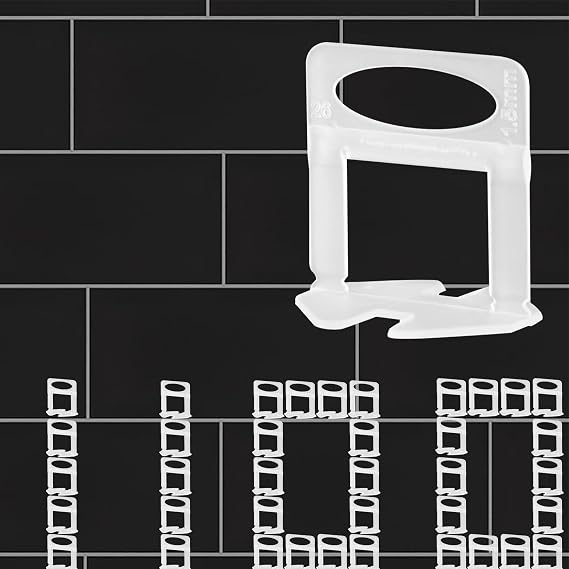 1100pcs Pro-Grade Tile Leveling System Clips 1/12" Leveler Spacer Prevents Tile Lippage with Precision Gap Control, Effortless DIY Installation(1100Pcs（2.0mm 1/12))