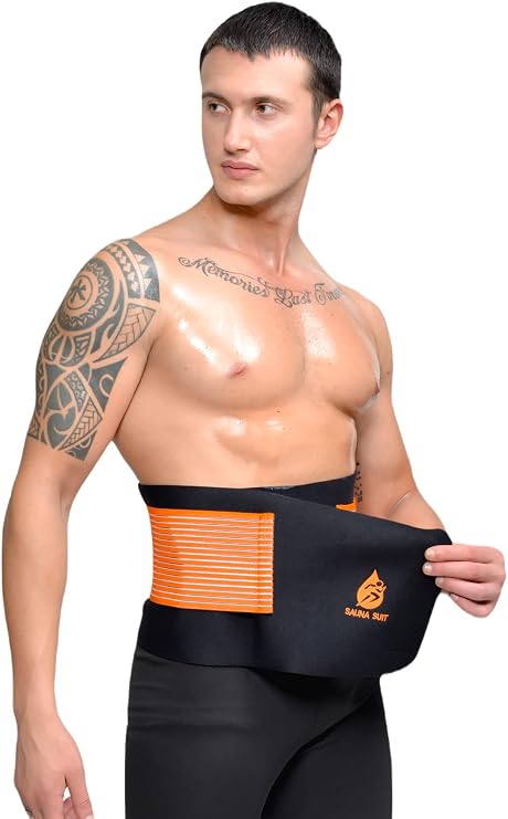 SAUNA SUIT Bel Düzeltici Karın Kemeri Unisex Üst Çalıştırıcı Neopren Premium Kalite Korse Vücut Şekillendirici Egzersiz Termal Bel Kemeri