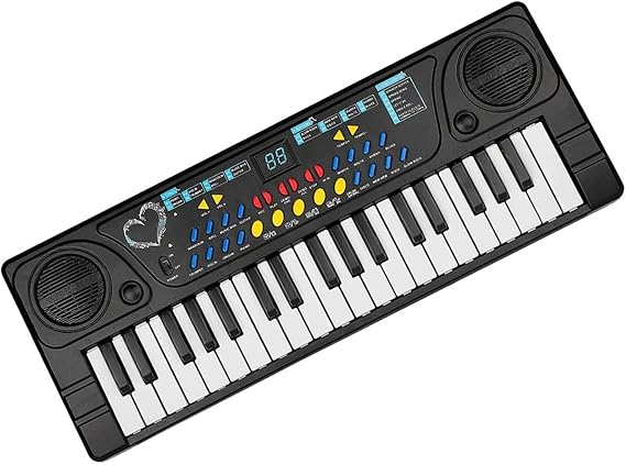 Multifunction 37 Keys Electronic Piano Portable Electronic Keyboard For Student Portable Electronic Keyboards (Color : 01)