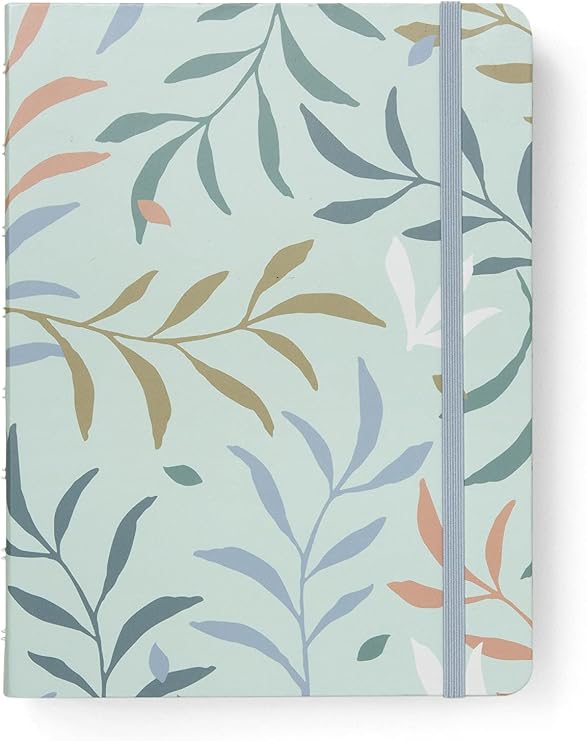 Filofax Botanical A5 Refillable Notebook - Mint