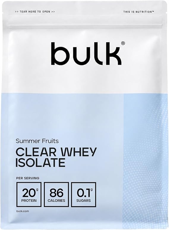 Bulk Clear Whey Isolate, Summer Fruits, 500g
