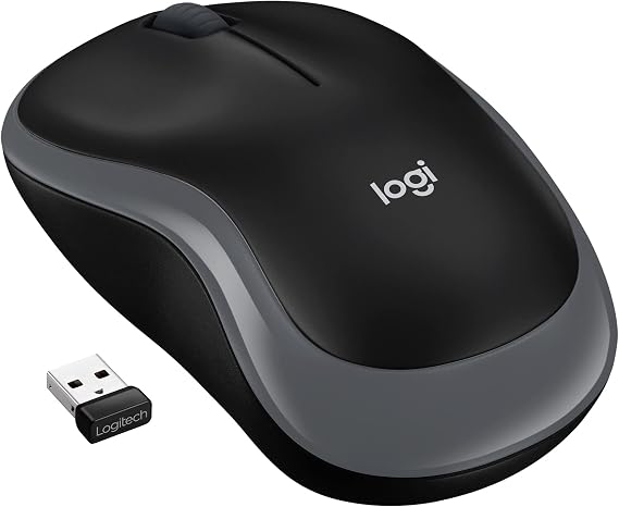 Logitech M185 Wireless Mouse - Grey Parallel Import Product