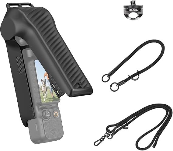 VRIG Osmo Pocket 4 Protective Cover + Strap, Osmo Pocket4 Case, Neck Strap, Fall Prevention