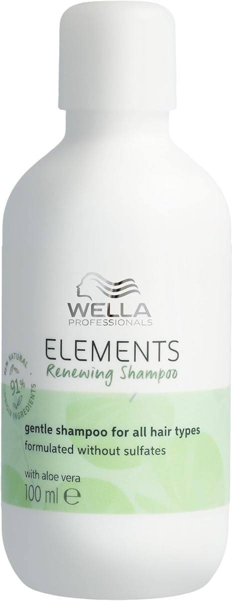 Wella Professionals Elements Renewing Professional Shampoo, Nourishing, Without Sulfates and Silicones, For All Hair Types